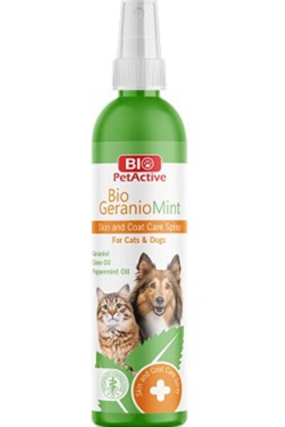 Bio Pet Active Bio Geranio Mint Kedi Dış Parazit Tüy Ve Deri Bakım Spreyi 100 Ml