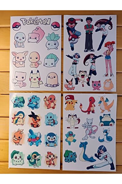 EyER Shoping Autocolant Pokemon