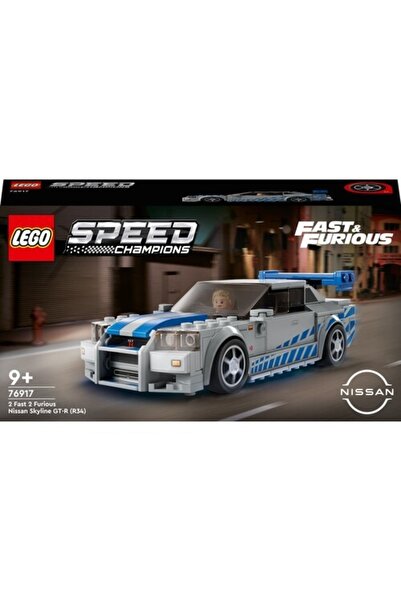 LEGO ® Speed Champions Daha Hızlı Daha Öfkeli Nissan Skyline Gt-r(r34)76917 - 9 Yaş Üzeri Için Yarış