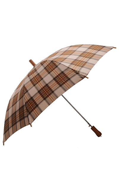 louisiana polo Snotline Baston Şemsiye Ekose Bej