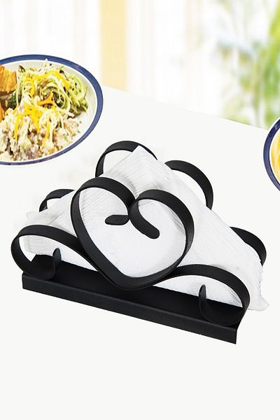 VENON BlackHome Love Napkin Holder