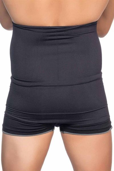 by İGP Men's Black Gathering Waist Corset