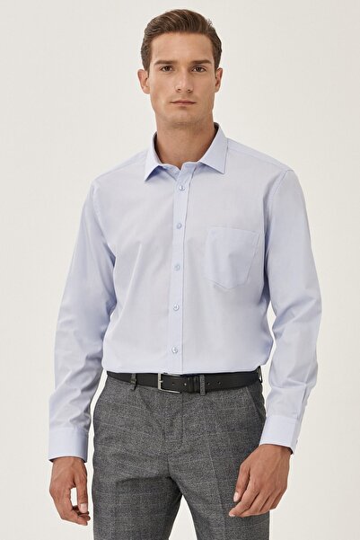 AC&Co / Altınyıldız Classics Πουκάμισο κλασικού γιακά με ευρεία κοπή και εύκο...