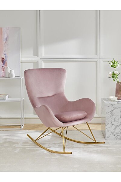 ERİZA Sofya Sallanır Berjer (pembe) Babyface 12 (gold Ayak)