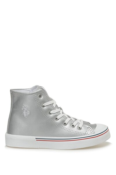 U.S. Polo Assn. Γυναικείες μπότες αθλητικών παπουτσιών Penelope High Wt 2pr Silver