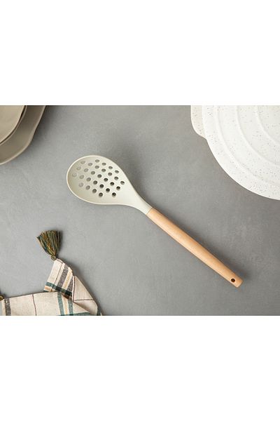 English Home Liana Silicone Colander 32 Cm Cream