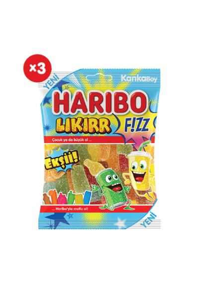 Haribo Fizz Lıkırr 70 G 3'lü Paket