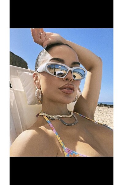 LOOKUP Gri Aynalı Cam Uzay Tekno Uv400 Korumalı Ce Belge Güneş Gözlüğü