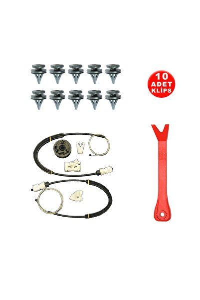 Star Klips Renault Scenic 1 1996-2003 7700838591 Sağ Ön Cam Kriko Tamir Seti ...