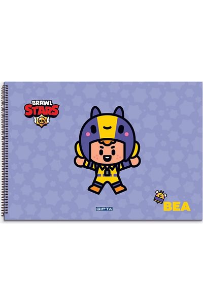 Gıpta Caiet de pictură Brawlstar 25x35 15 coli