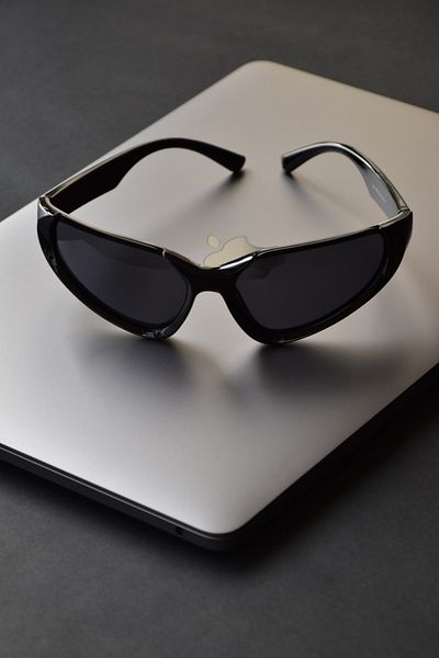 LOOKUP Sunglasses Black Frame Unisex Men Women Uv400 Protected Ce Certificated