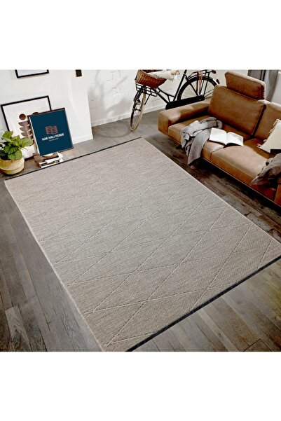 NaRStore Home Dekoratif Halı Dokuma Halı Şönil Halı Mina Gri