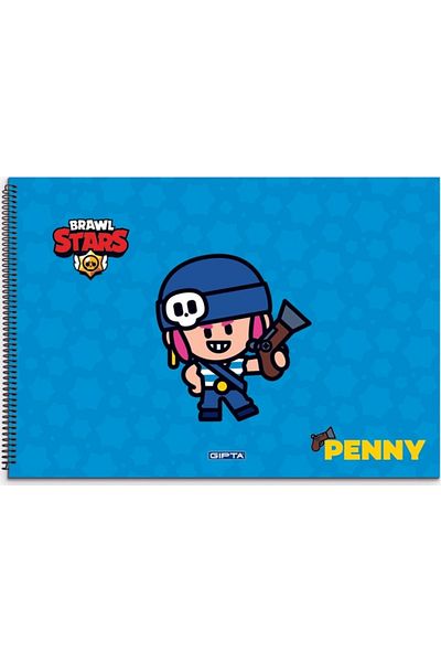Gıpta Caiet de pictură Brawlstar 25x35 15 coli