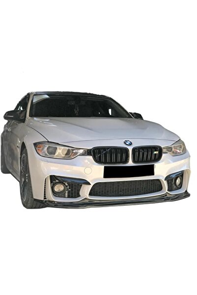 HYM TUNİNG Bmw F30 M3 Ön Lip Abs Plastik Parlak Siyah