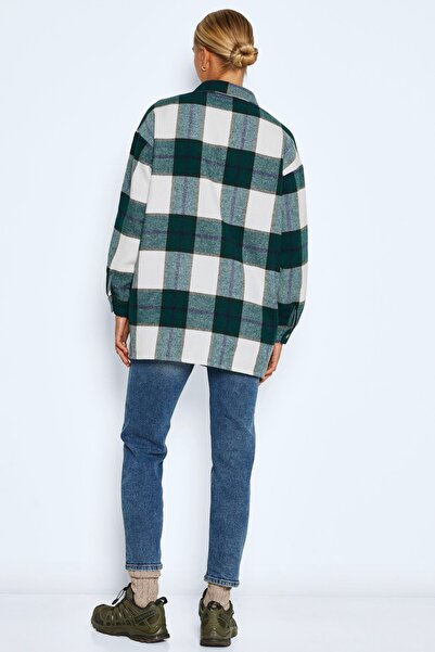 Noisy May Πουκάμισο για γυναίκες / κορίτσια Blanc De Blanc NAVY B /PONDEROSA P/ ROSIN