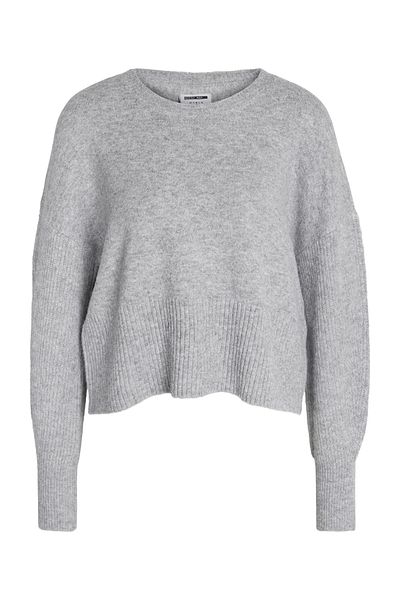 Noisy May Dámský / Dívčí svetr Medium Grey Melange CC NO 1111