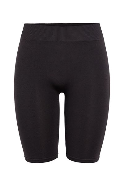 PIECES Leggings - Schwarz - Mittlerer Bund