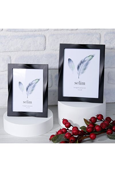 Selim 13x18 Curved Frame Black