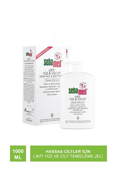 Sebamed Likit Yüz Ve Cilt Temizleme Jeli 1000ml
