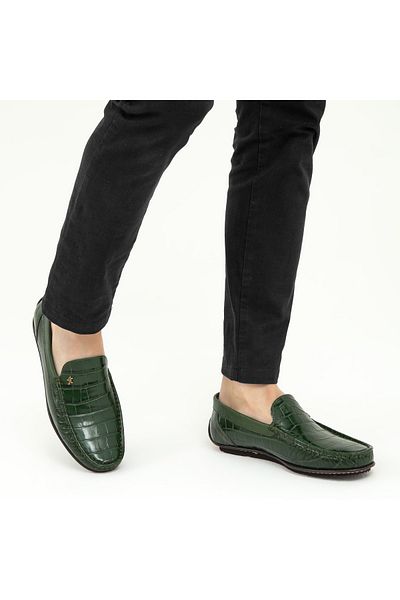 Tamer Tanca Men's Leather Driver - 01 20-875 Model SK22/23 Erk Ayk