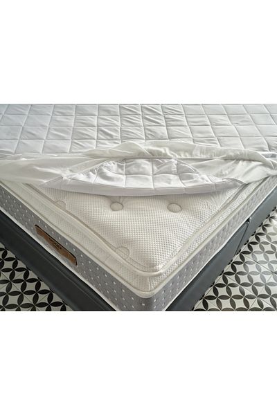 Doqu Home Comfyline Liquid Proof Εφαρμοσμένος στρώματα Λευκό - 140 x 200 cm