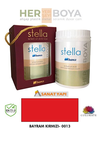 Bianca Stella Su Bazlı Saf Akrilik Boya