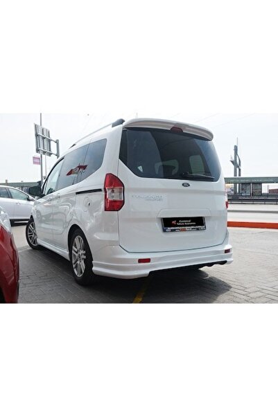HYM Ford Tourneo Courier Uyumlu Arka Tampon Eki Sport Model, Boyasız Abs Plastik