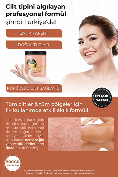 Smoothly Mango 800 G. Epilasyon Batık Karşıtı Crema Peeling