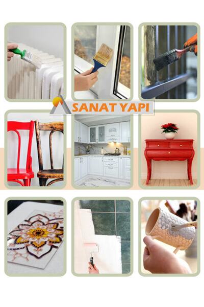 Bianca Stella Su Bazlı Saf Akrilik Boya Mint Yeşili 500Ml