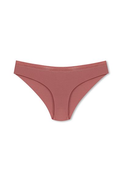 HNX 3-Piece Micro Fabric Honeycomb Rubber Bikini Women's Panties