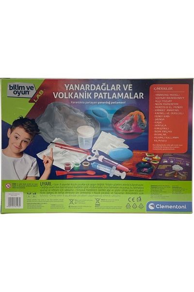 CLEMENTONI Volcanoes and Volcanic Eruptions 64193 Licensed Product