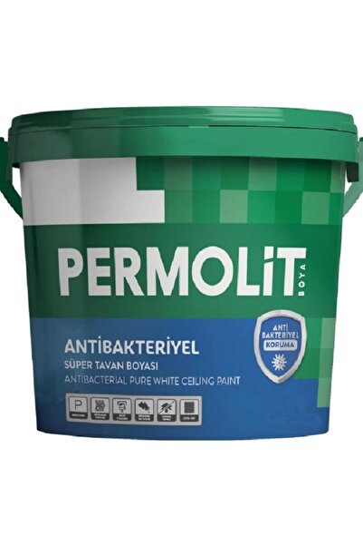Permolit Antibakteriyel Süper Tavan Boyası 10 Kg