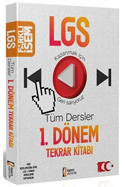 İsem Yayıncılık Isem 8. Sınıf Lgs Tüm Dersler 1. Dönem Farklı Isem Tekrar Kitabı