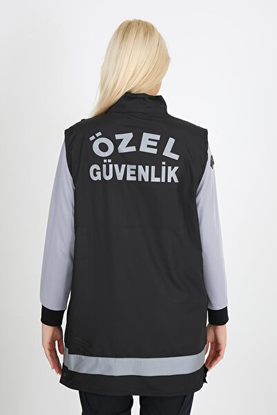 ModaCanel Kadın  Yeni Tip Güvenlik Yazlık Tesettür Uzun Yelek Yazlık Model
