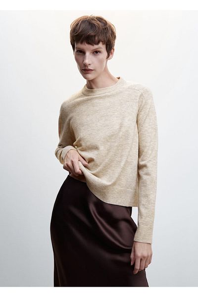 MANGO Woman Round Neck Sweater