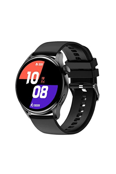Şıktek Gt3 Mini 38 Mm Smart Watch Kadın Akıllı Saati-beyaz Yuvarlak Kadın Saa...