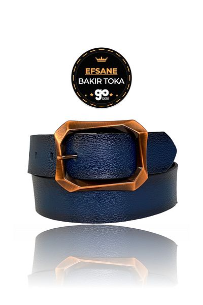 GoDeri Piele autentică 100%, cataramă de culoare legendară arămii, curea de blugi pentru blugi pentru femei 4 cm=08-cupru