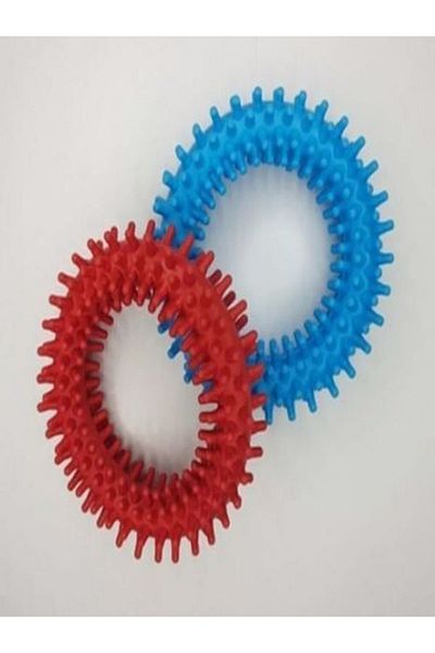 TUĞRA PET MARKET Cat Dog Teeth Cleaner Scratcher Circle Toy Biting Chew Ball Toy 1pc