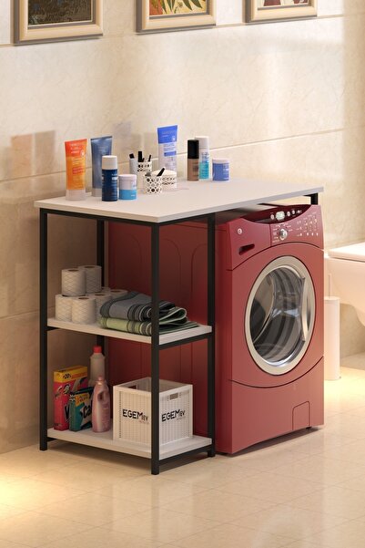 EGEMEV Camaşır Makınası Kurutmalık Bulaşık Makina Duzenlıyıcı Banyo Düzenlıyi...
