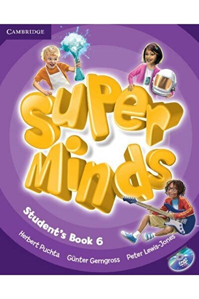 Cambridge Publishing Κέιμπριτζ Σούπερ Μάινς 6 Βιβλίο Εκπαιδευτικό με DVD+τετρ...