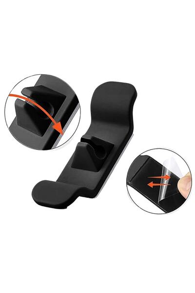 Buffer 6 قطع عملية لجامع الكابلات، مشابك لاصقة للمطبخ، مقلاة هوائية، لجامع الكابلات