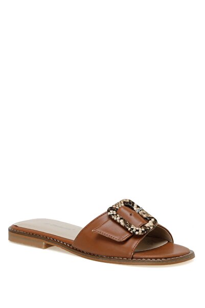 Polaris 321264z 3fx Светлокафяви дамски равни чехли