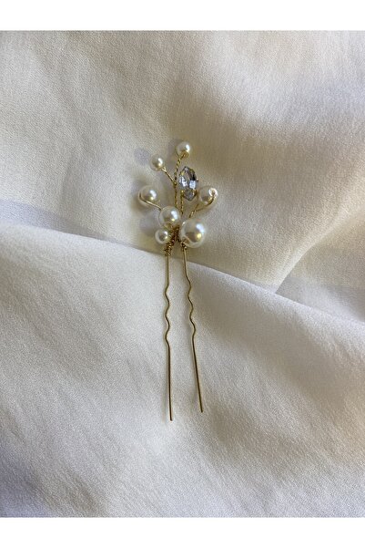 Pearly Handmade Inci Kristal Toka Firkete Düğün Kına Nişan Nikah Gelin Tokası...