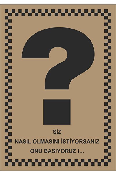 Genel Markalar Kağıt Oto Paspas ???? Kısma Istediğiniz Baskıyı Yaparız 100 Adet 6128SERI