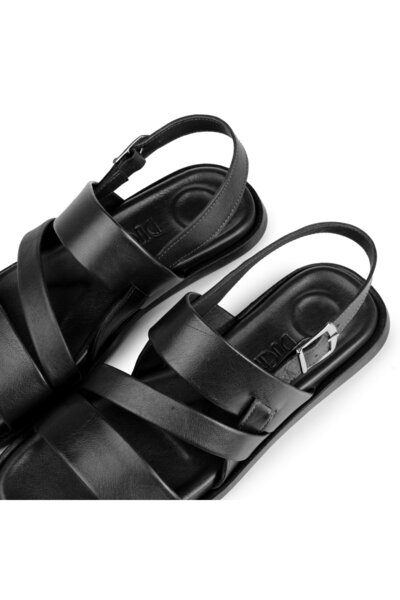 Ducavelli Ρωμαϊκά σανδάλια από γνήσιο δέρμα για άνδρες, σανδάλια από γνήσιο δέρμα, σανδάλια ορθοπεδικής σόλας, ελαφρύ δέρμα