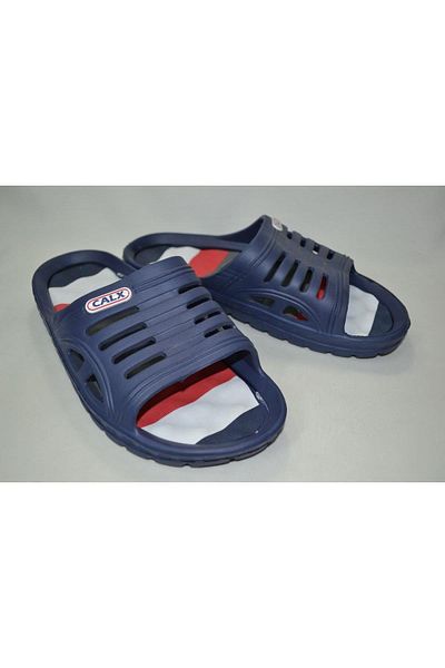 Calx Men's Soft Massage Sole Navy Blue Eva Slippers