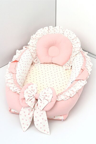Umaybebek Babynest, Baby Sleeping Bed 0-2 Years - 100% Cotton - Princess
