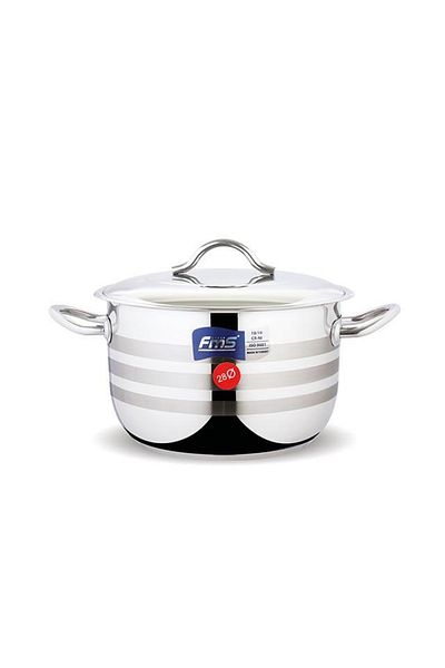 FMS Steel Lux Deep Pot 28 Cm 1006