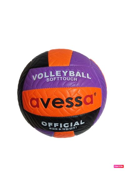 AVESSA Vlm-700 آلة مخيطة ناعمة الملمس 280 جرام كرة الطائرة الجلدية الفوسفورية رقم: 5