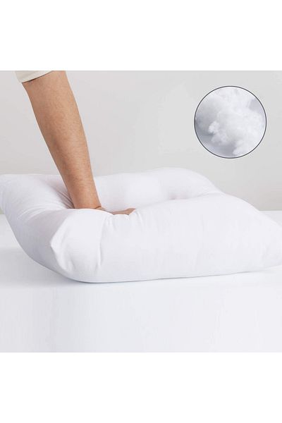puffiber 6 Piece Square Throw Pillow 43x43 Cm Decorative Soft Microfiber Filled Throw Pillow